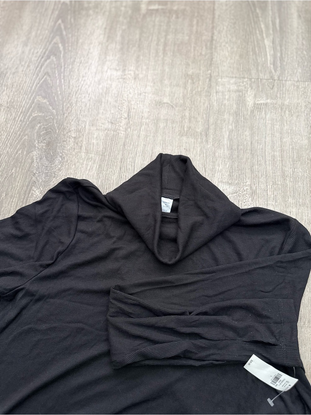 32 Degrees Ultralite Ribbed Turtleneck Black Large Like New - Picture 3 of 5